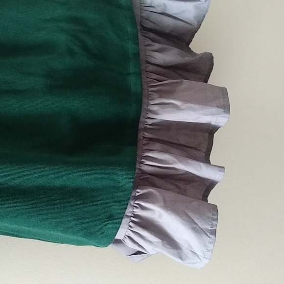 Women's Cowl Neck Tunic Midi Dress Ruffle Hem sz Small - Picture 13 of 15